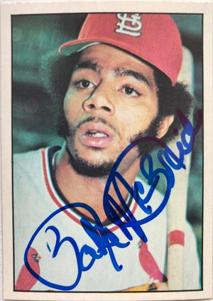 Bake McBride Signed 1976 SSPC Baseball Card - Philadelphia Phillies