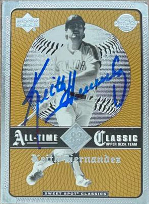 Keith Hernandez Signed 2002 Upper Deck Sweet Spot Classics Baseball Card - New York Mets