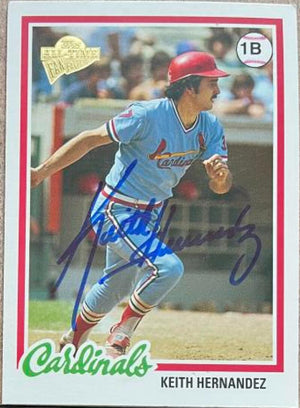 Keith Hernandez Signed 2004 Topps All-Time Fan Favorites Baseball Card - St Louis Cardinals