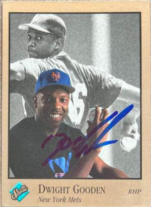 Dwight Gooden Signed 1992 Studio Baseball Card - New York Mets - PastPros