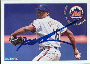 Dwight Gooden Signed 1994 Fleer Baseball Card - New York Mets - PastPros