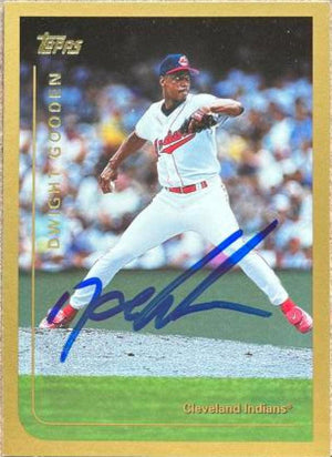 Dwight Gooden Signed 1999 Topps Baseball Card - Cleveland Indians - PastPros