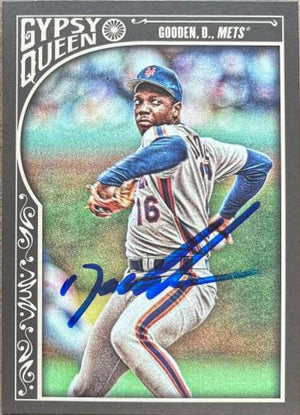 Dwight Gooden Signed 2015 Topps Gypsy Queen Baseball Card - New York Mets - PastPros