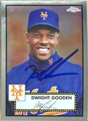 Dwight Gooden Signed 2021 Topps Chrome Platinum Anniversary Baseball Card - New York Mets - PastPros