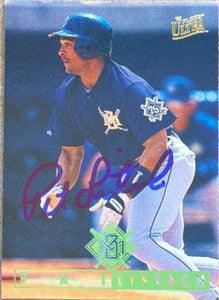 Pat Listach Signed 1995 Fleer Ultra Baseball Card - Milwaukee Brewers - PastPros