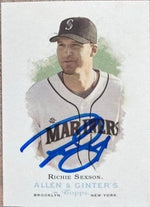 Richie Sexson Signed 2006 Allen & Ginter Baseball Card - Seattle Mariners - PastPros