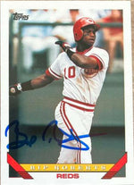 Bip Roberts Signed 1993 Topps Baseball Card - Cincinnati Reds - PastPros