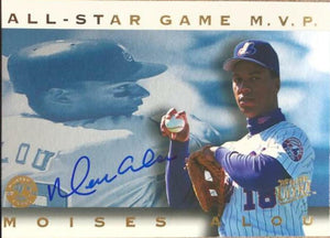 Moises Alou Signed 1995 Fleer Ultra Award Winners Baseball Card - Montreal Expos - PastPros
