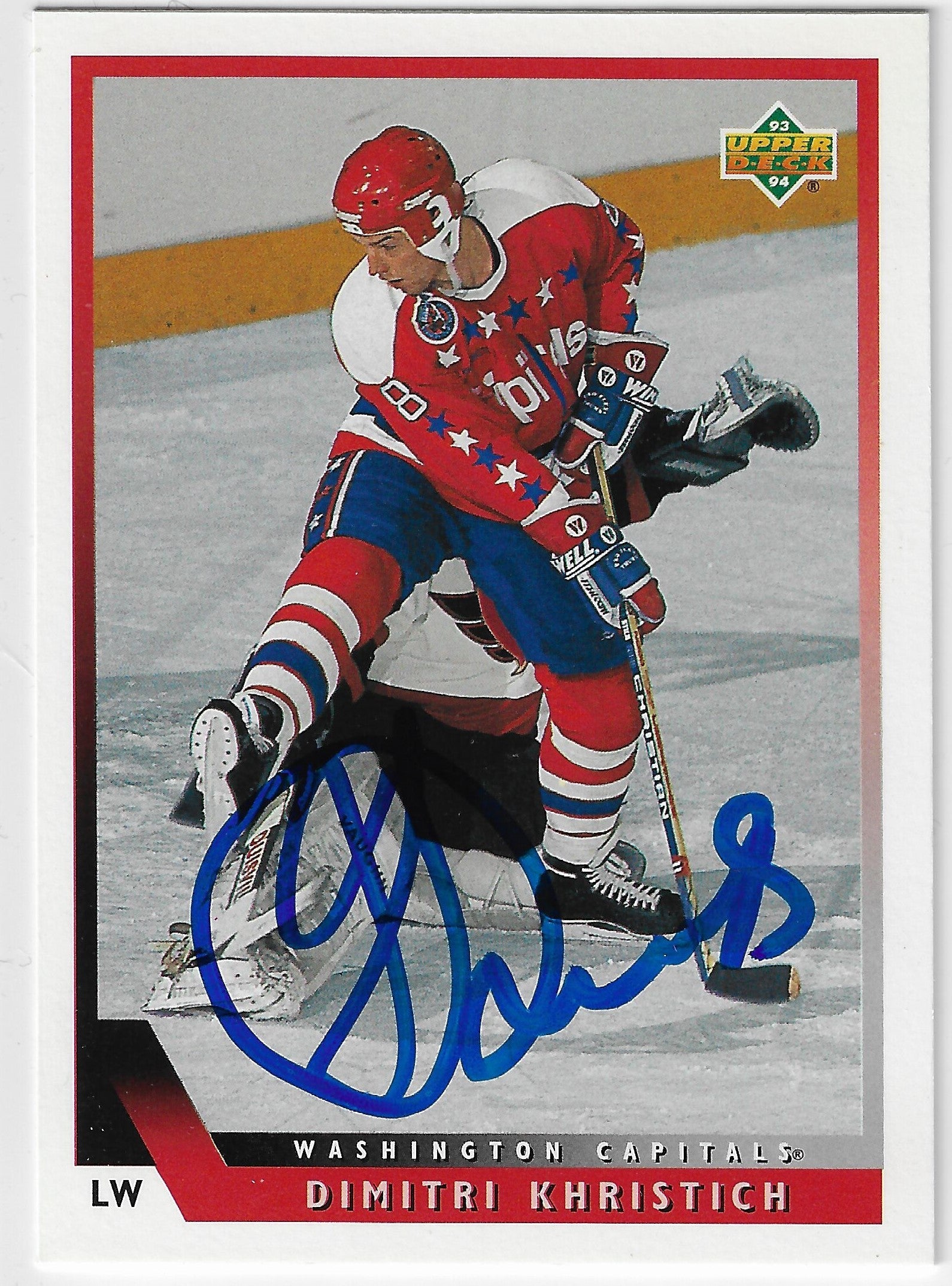 1993-94 Upper Deck Hockey Autographs
