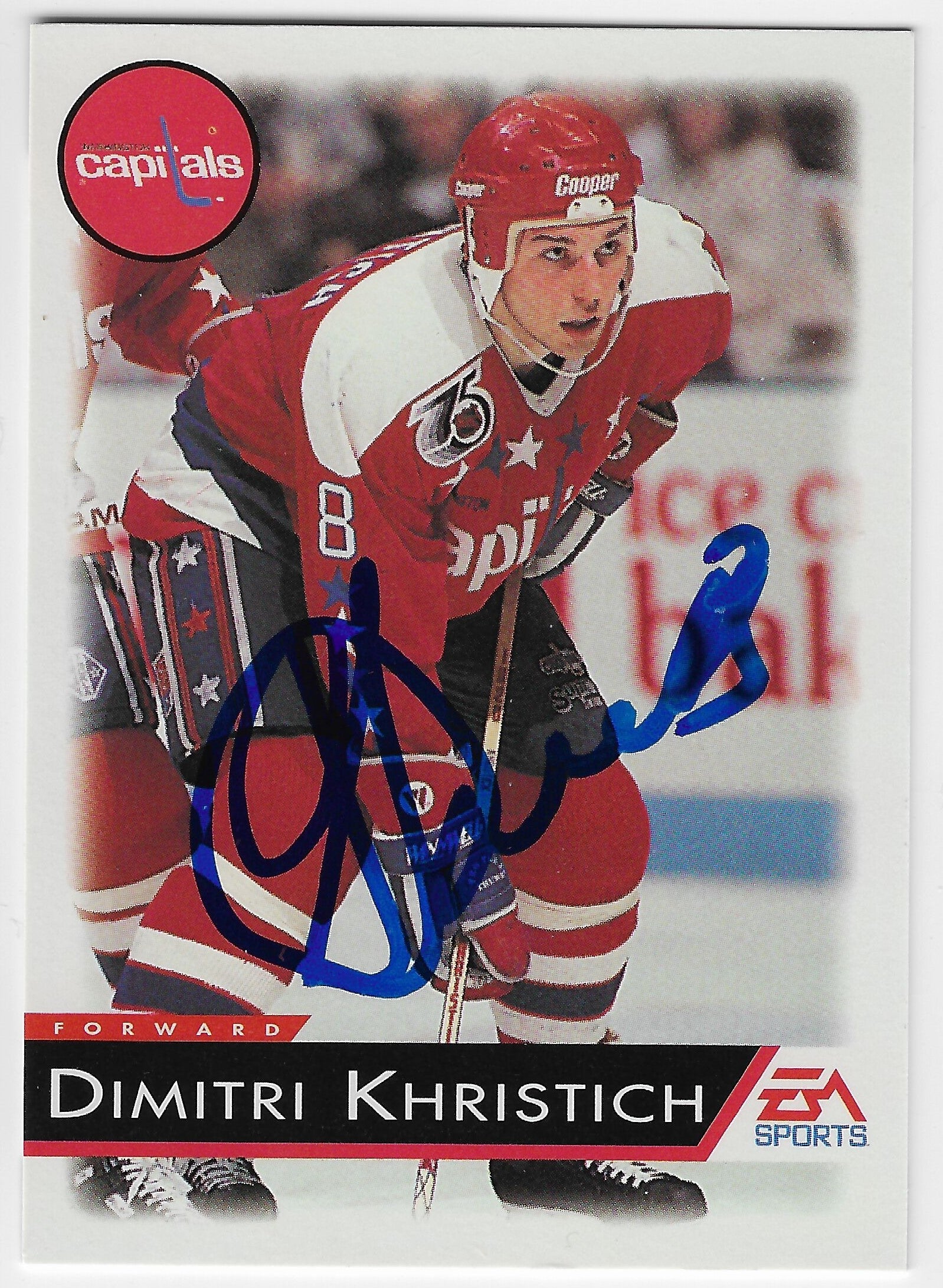 Washington Capitals Autographs