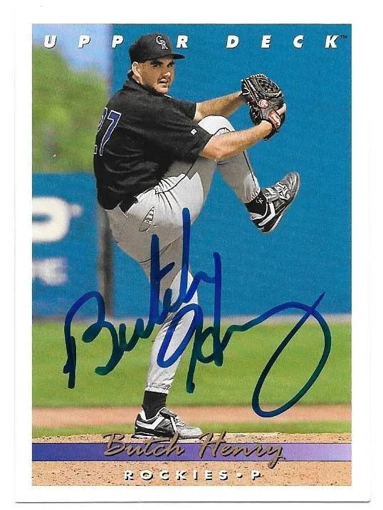1993 Upper Deck Baseball Autographs