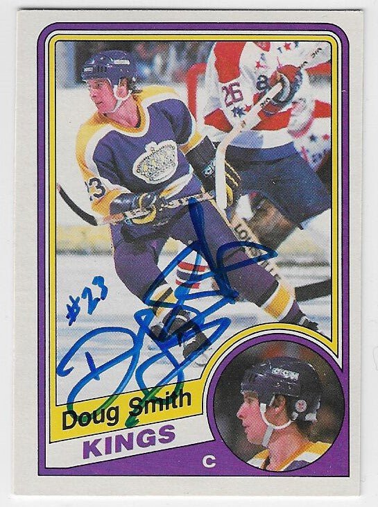 1984-85 O-Pee-Chee Hockey Autographs