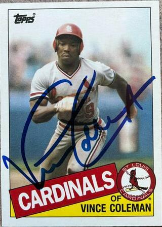 Vince Coleman - PastPros