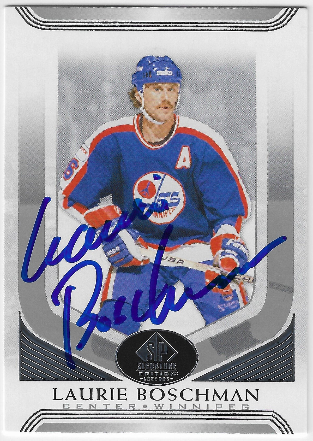 Matthew Barnaby Signed 2000-01 Upper Deck Hockey Card - Pittsburgh Penguins