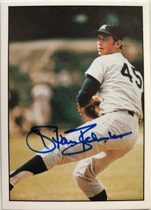 Stan Bahnsen Signed 1981 TCMA 60s Baseball Card - New York Yankees