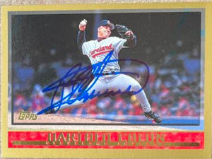 Bartolo Colon Signed 1998 Topps Baseball Card - Cleveland Indians