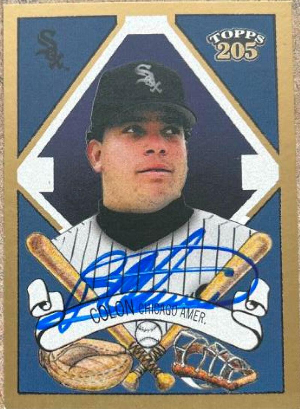 Bartolo Colon Signed 2003 Topps 205 Baseball Card - Chicago White Sox