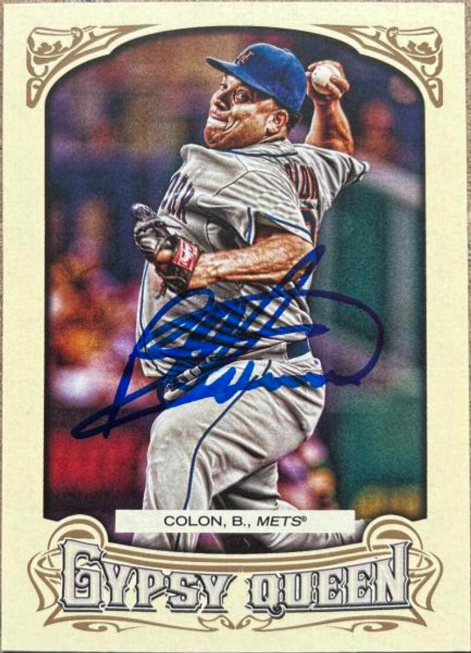 Bartolo Colon Signed 2014 Topps Gypsy Queen Baseball Card - New York Mets