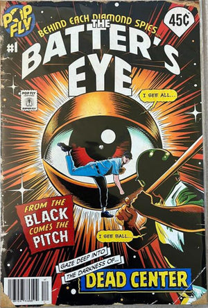 "The Batter's Eye" - Pop Fly Pop Shop Print #84 – Signed by Daniel Jacob Horine