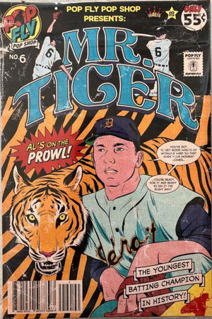 "Mr Tiger" - All Kaline Pop Fly Pop Shop Print #86 – Signed by Daniel Jacob Horine