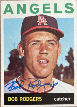 ボブ "バック" ロジャース サイン入り 1964 トップス ベースボール カード - ロサンゼルス エンゼルス #426