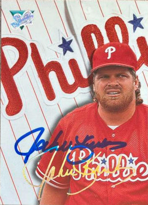 John Kruk Signed 1993 Studio Baseball Card - Philadelphia Phillies