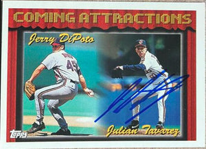 Julian Tavarez Signed 1994 Topps Baseball Card - Cleveland Indians