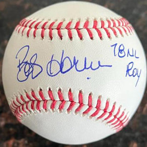 Bob Horner Signed ROMLB Baseball w/ 78 ROY Inscription