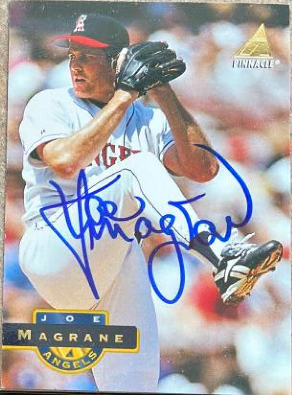 ジョー・マグレイン サイン入り 1994 ピナクル ベースボール カード - カリフォルニア エンゼルス
