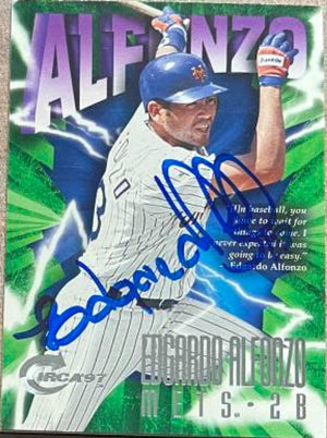 Edgardo Alfonzo Signed 1997 Circa Baseball Card - New York Mets