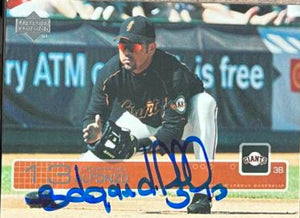 Edgardo Alfonzo Signed 2003 Upper Deck Baseball Card - San Francisco Giants