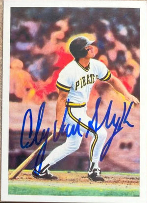 Andy Van Slyke Signed 1989 Score Scoremasters Baseball Card - Pittsburgh Pirates