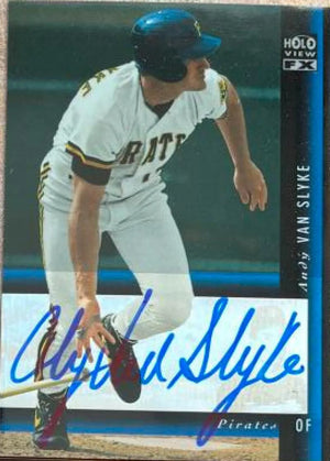 Andy Van Slyke Signed 1994 SP Holoview FX Baseball Card - Pittsburgh Pirates