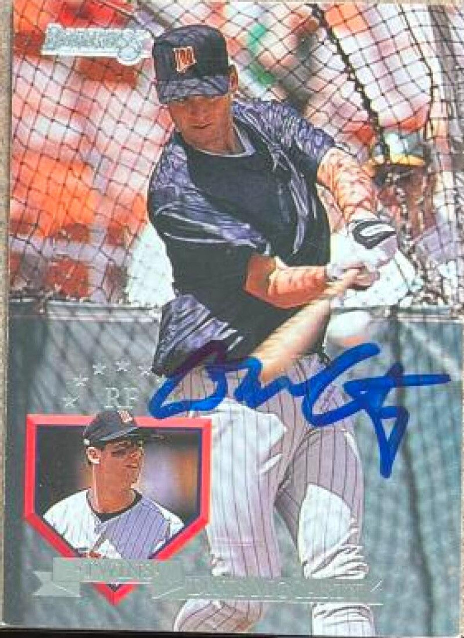 David McCarty Signed 1995 Donruss Baseball Card - Minnesota Twins