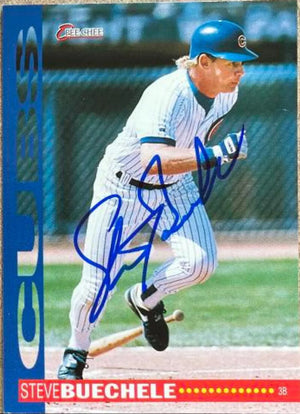 Steve Buechele Signed 1994 O-Pee-Chee Baseball Card - Chicago Cubs