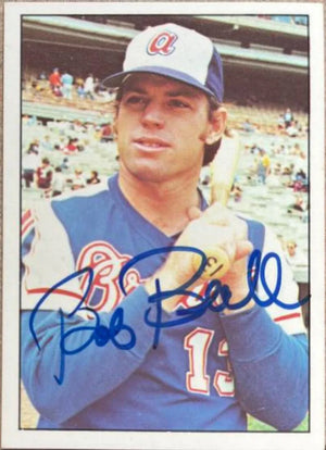 Bob Beall Signed 1976 SSPC Baseball Card - Atlanta Braves