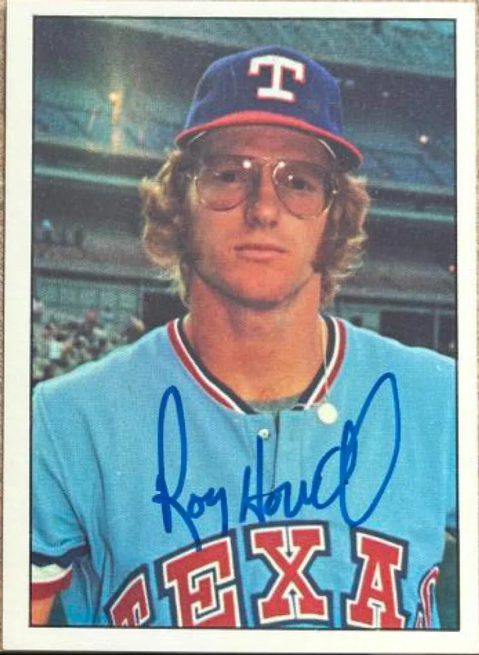 Roy Howell Signed 1976 SSPC Baseball Card - Texas Rangers