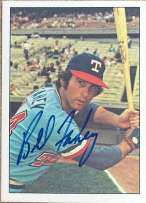 Bill Fahey Signed 1976 SSPC Baseball Card - Texas Rangers