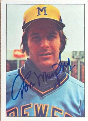 Tom Murphy Signed 1976 SSPC Baseball Card - Milwaukee Brewers