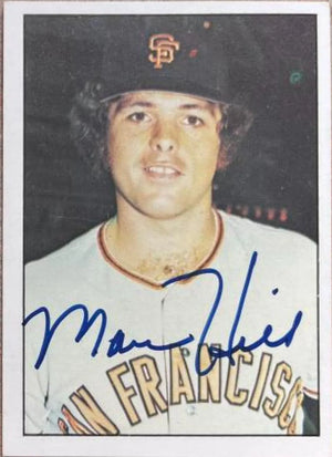 Marc Hill Signed 1976 SSPC Baseball Card - San Francisco Giants