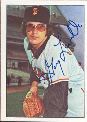 Gary Lavelle Signed 1976 SSPC Baseball Card - San Francisco Giants