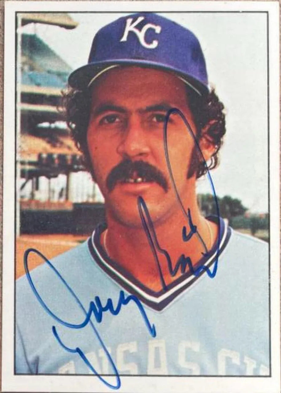 Doug Bird Signed 1976 SSPC Baseball Card - Kansas City Royals