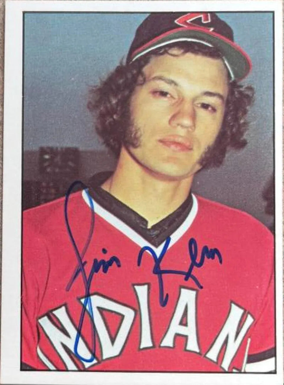 Jim Kern Signed 1976 SSPC Baseball Card - Cleveland Indians