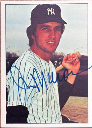 Jim Mason Signed 1976 SSPC Baseball Card - New York Yankees