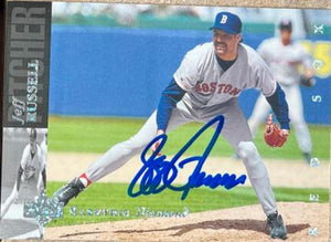 Jeff Russell Signed 1994 Upper Deck Electric Diamond Baseball Card - Boston Red Sox