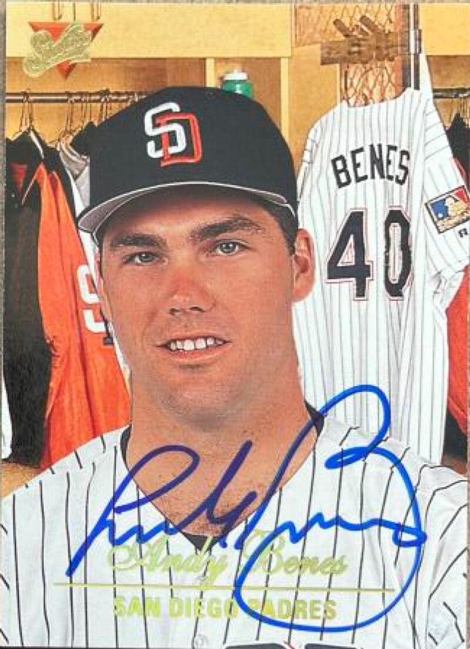 Andy Benes Signed 1994 Studio Baseball Card - San Diego Padres