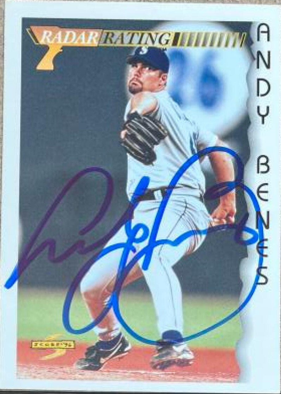 Andy Benes Signed 1996 Score Baseball Card - Seattle Mariners