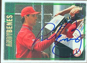 Andy Benes Signed 1997 Topps Baseball Card - St Louis Cardinals