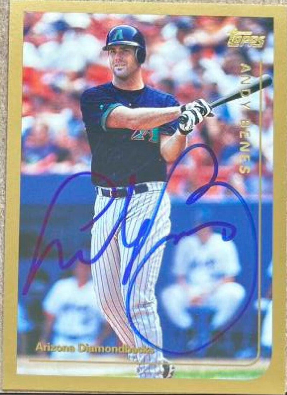 Andy Benes Signed 1999 Topps Baseball Card - Arizona Diamondbacks