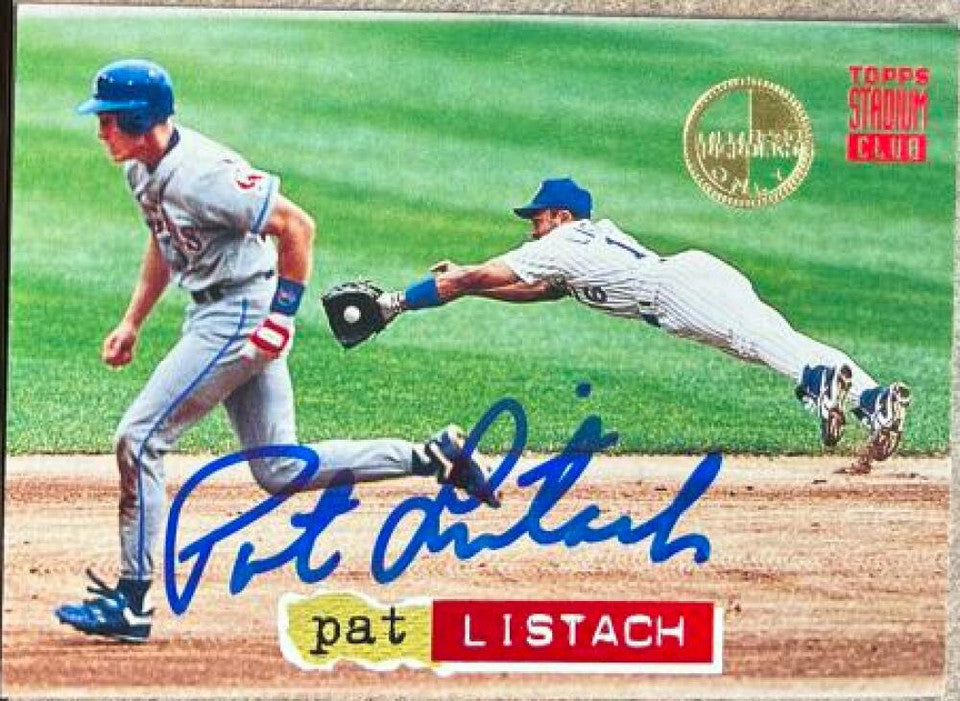 Pat Listach Signed 1994 Stadium Club Member's Only Baseball Card - Milwaukee Brewers